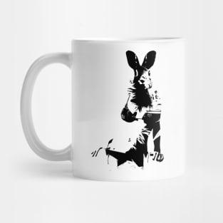 Ink Bunny girl in swimsuit Mug